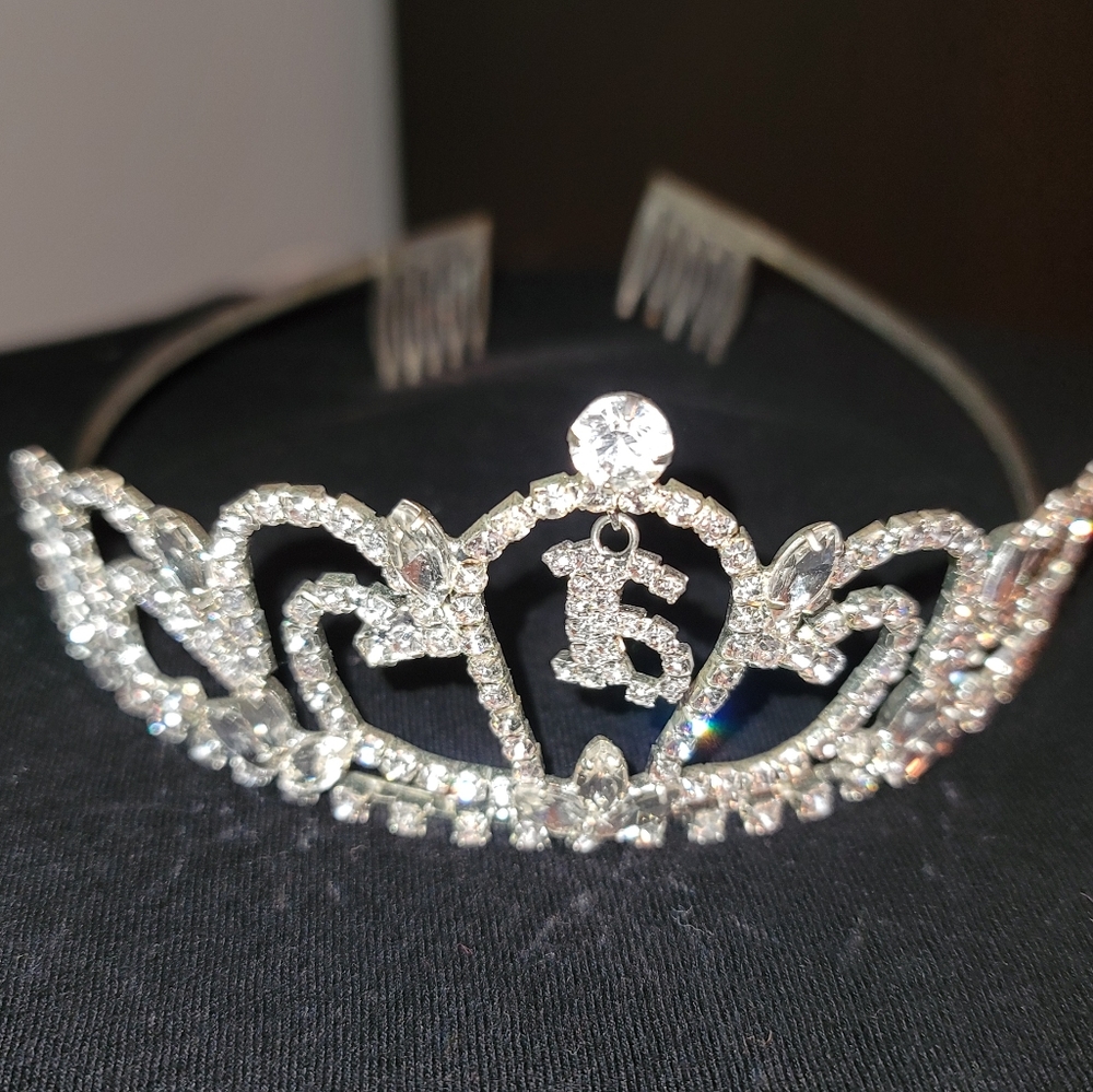 Sweet 16 Rhinestone Tiara